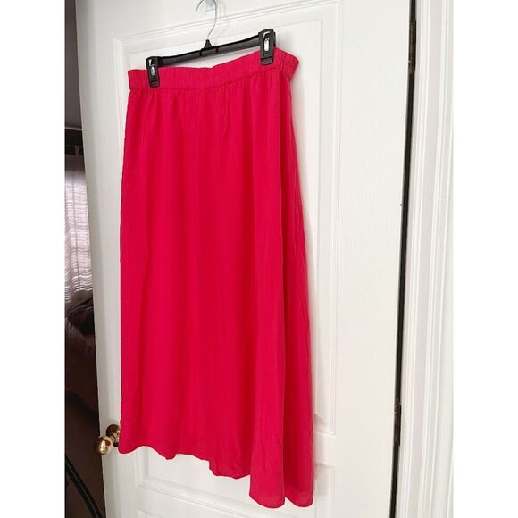 Old Navy PETITE Maxi Unlined Lightweight Pull On Stretch Waist Skirt - Picture 2 of 9